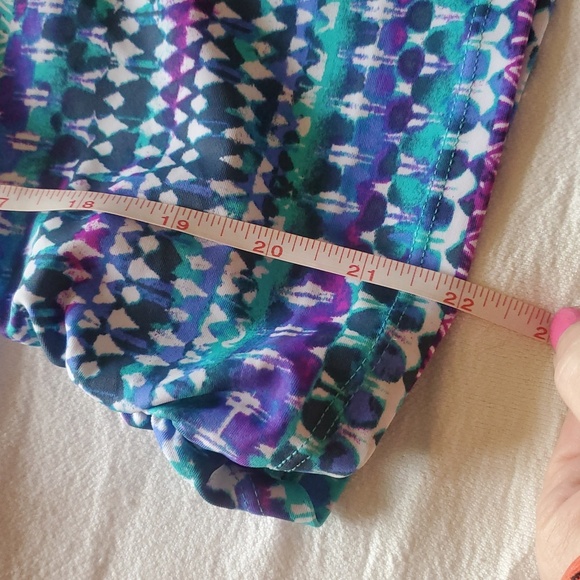 Free Country Blue and Purple Sz. L Swimtop NWT - Picture 11 of 12